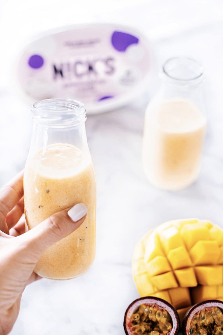 Healthy exotic Milkshake no added sugar.