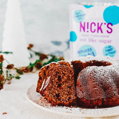 Healthy soft ginger bread cake.