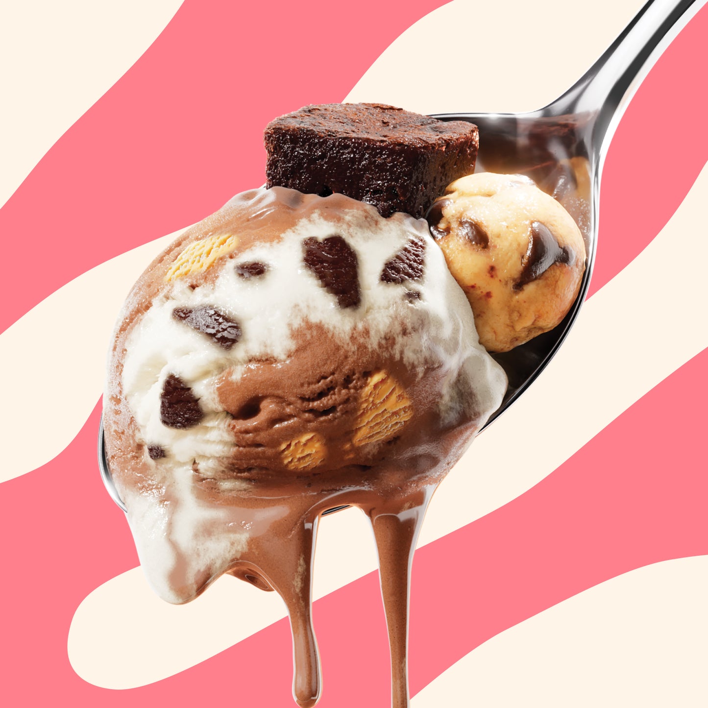 Brownie cookie dough